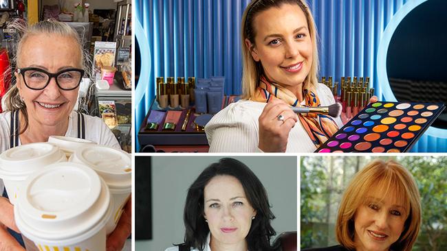 Successful Stonnington businesswomen include Alison Baker, Carlie Lansdown, Andy Dinan and Marcia Griffin.