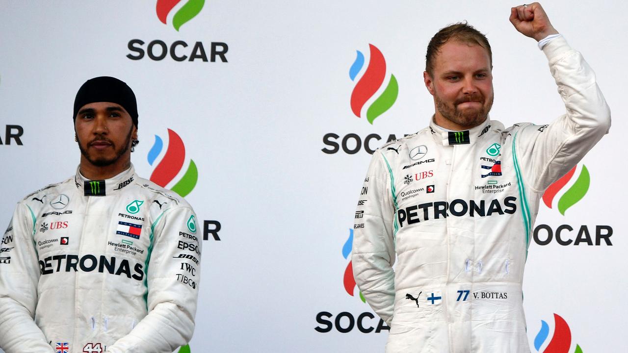 Valtteri Bottas won the fifth grand prix of his career in Baku as Mercedes claimed yet another one-two.
