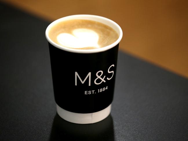 Marks and Spencers reopens its cafe at Stratford's Westfield Shopping Centre on May 14, 2020 in London, England. Picture: Alex Pantling/Getty Images