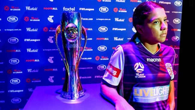 The Matildas star is targeting more silverware. (AAP Image/Brendan Esposito)