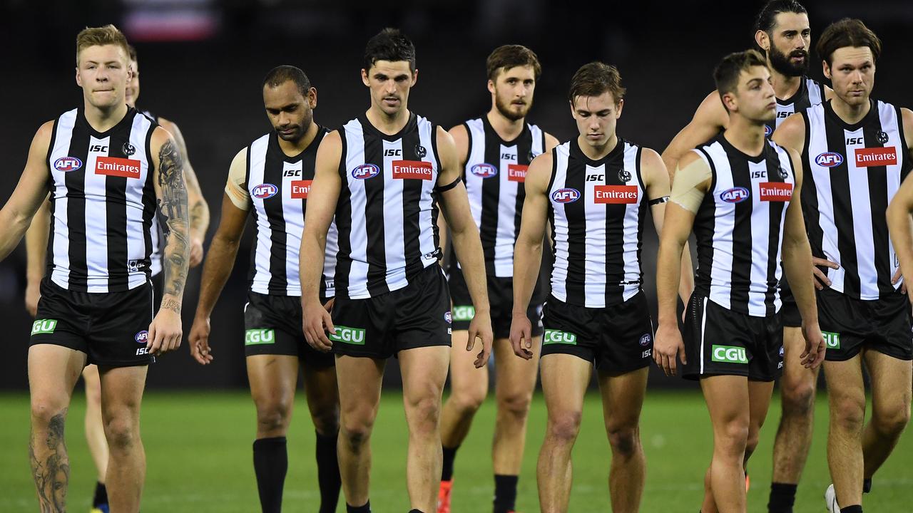 AFL news: Collingwood leadership group review loss to North Melbourne,  players shown videos | Herald Sun