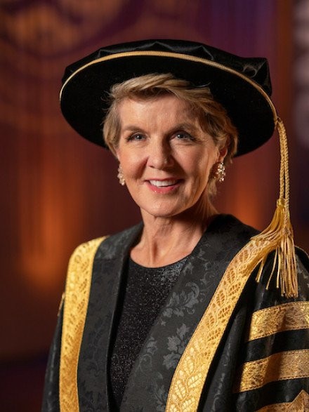 Australian National University chancellor Julie Bishop.