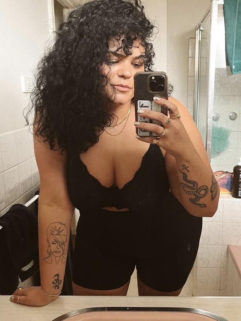 Simone will send sexts before a first date. Picture: Instagram