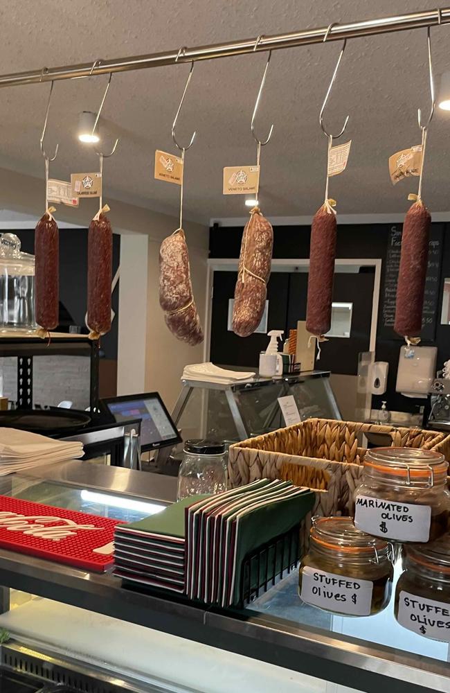 Local dried meats will be available to purchase at Soprano's Restaurant and Bar