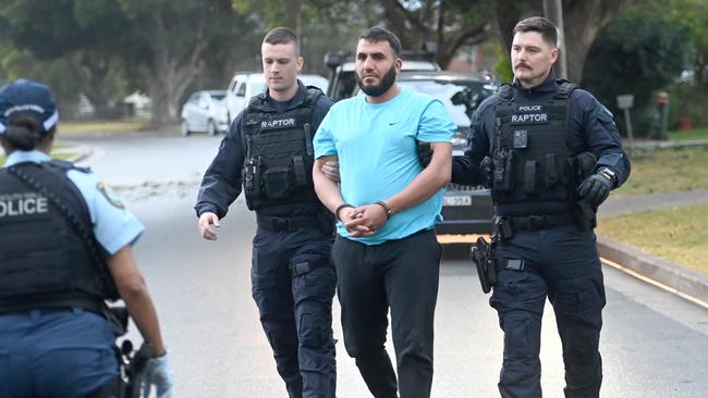 Ali Elmoubayed was arrested after the alleged brawl. Picture: Jeremy Piper