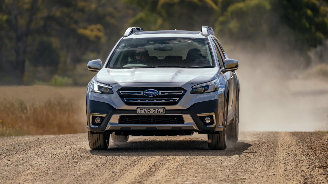 Not many vehicles in its class can head off road like the Outback.