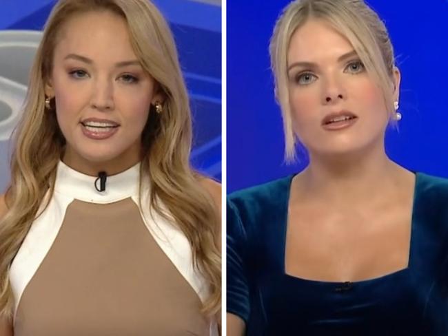 Caroline Marcus and Erin Molan