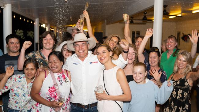 KAP leader and member for Traeger Robbie Katter in Mount Isa for his 2024 State Election party. Photo: Joanna Giemza-Meehan.