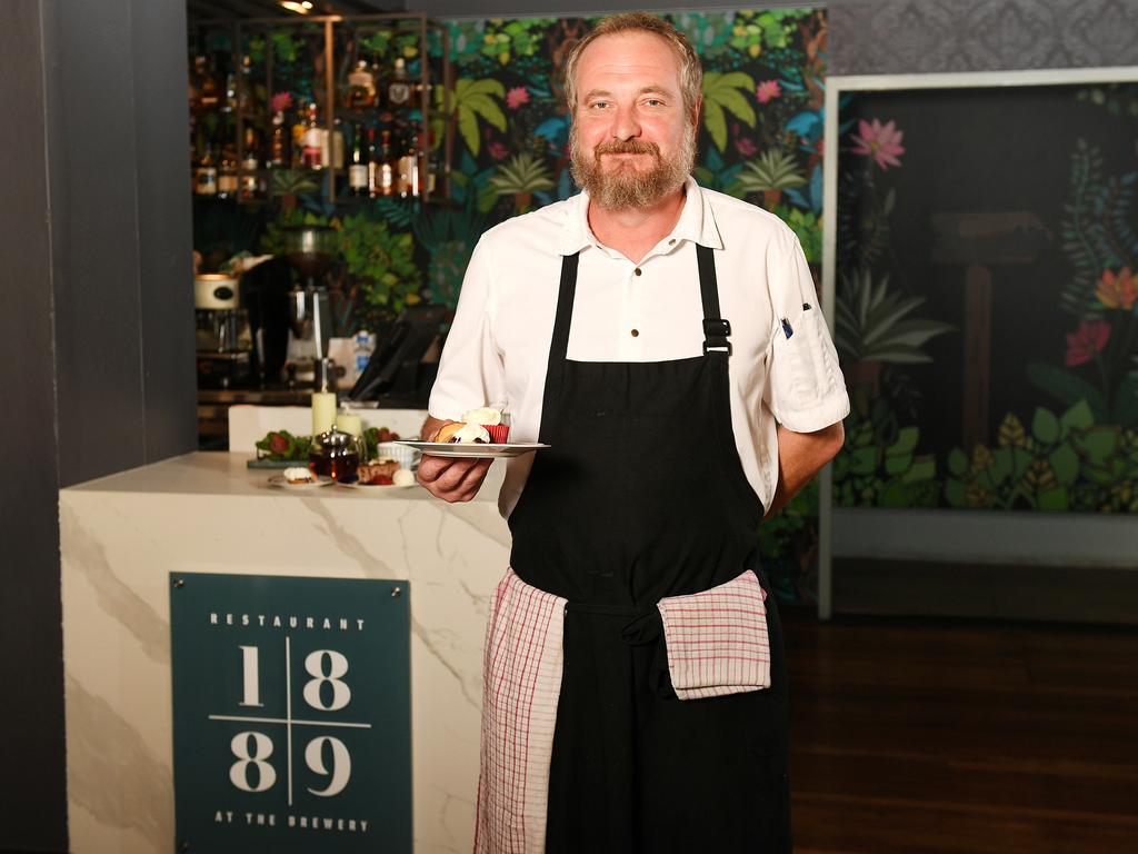 Restaurant 1889 Executive Chef Adam Fitzgerald. Picture: Shae Beplate.