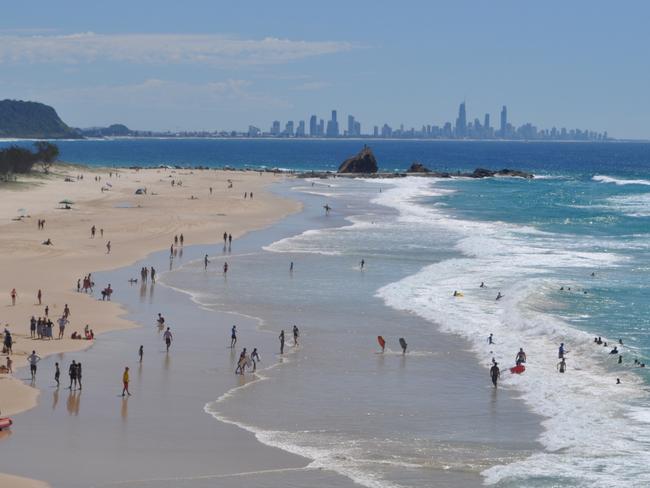 Dani Mikael - We Are Gold Coast. Currumbin Observations: Taking it all in from the Elephant Rock Lookout adjoining the Currumbin Surf Life SavingClub. Best view in town!