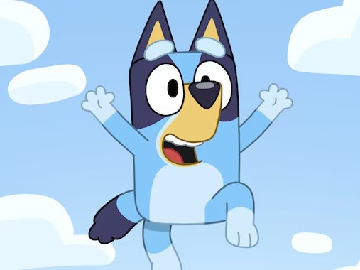 A still of Bluey.