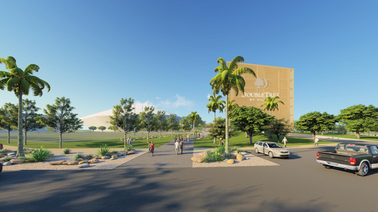 New artist impressions of Townsville's DoubleTree by Hilton project. Picture: Supplied.