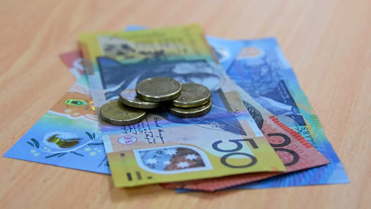 Money. Generic. Picture: Nicole Zurcas