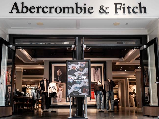 Abercrombie &amp; Fitch said it had no knowledge of a ‘supposed trafficking venture’ or alleged sexual misconduct. Picture:Brandon Bell/Getty Images/AFP