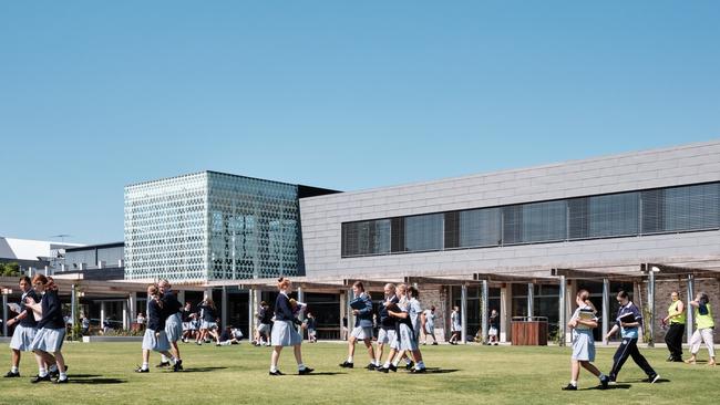 Sacred Heart College in Geelong school has been hit with shocking racism claims. Picture: Facebook