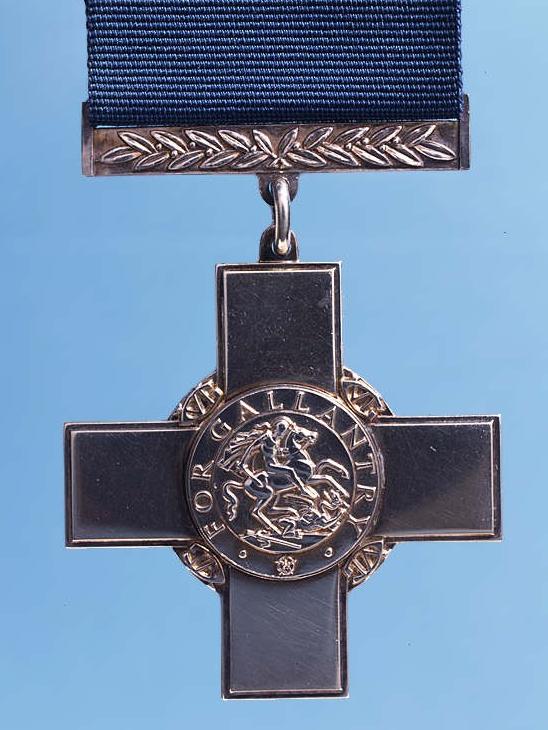 The George Cross medal.