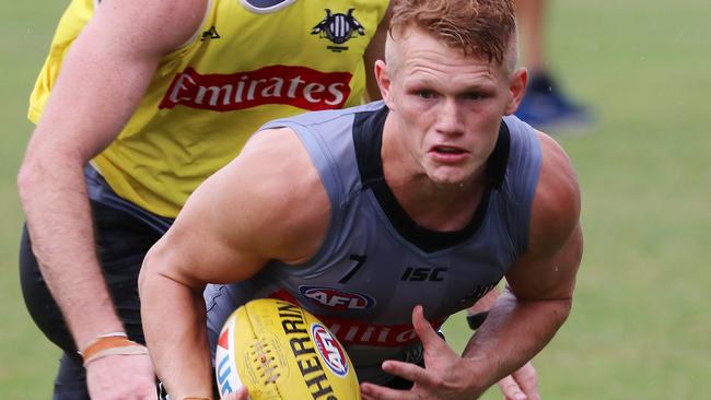 Adam Treloar could be a huge SuperCoach scorer in 2017. Picture: Michael Klein