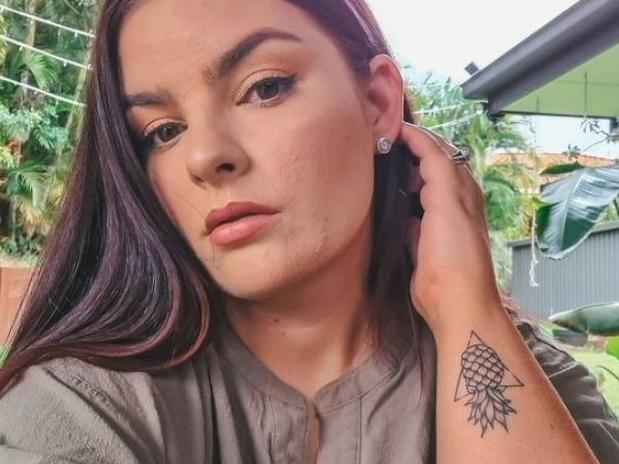 Queensland woman discovers hidden meaning behind tattoo. Picture: Instagram/@b_brittanylewin