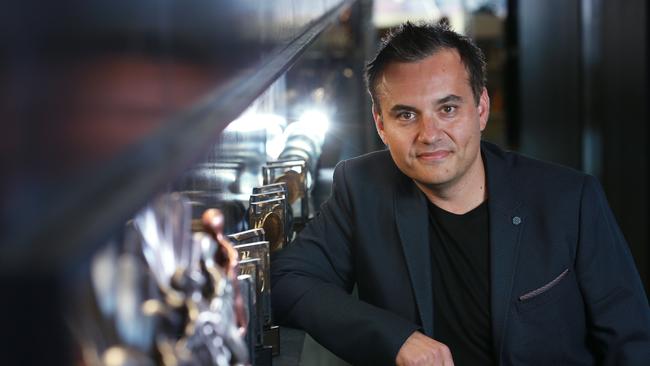 Peter Bosilkovski, head of advertising agency Leo Burnett Sydney. Pic — Britta Campion