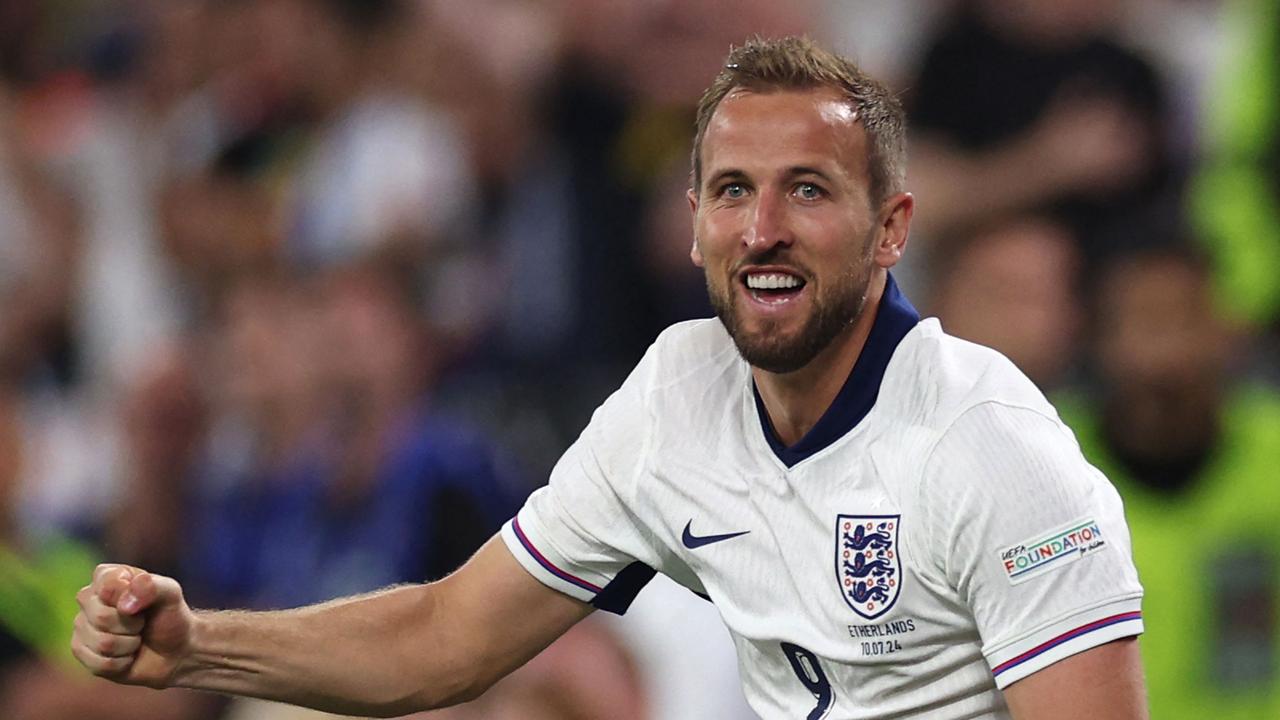 England forward Harry Kane. Photo by Adrian DENNIS / AFP