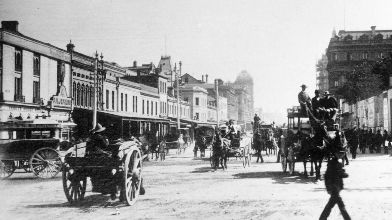 Melbourne Swanston street history: The changing face of Swanston Street ...