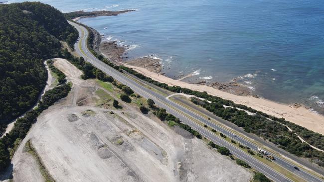 The site of the Marinus Link converter station at Heybridge. Picture Supplied