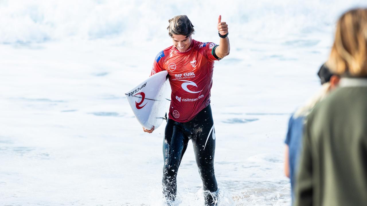 Newcastle Cup Aussie surf rookie Cibilic 3rd, Italo Ferreira