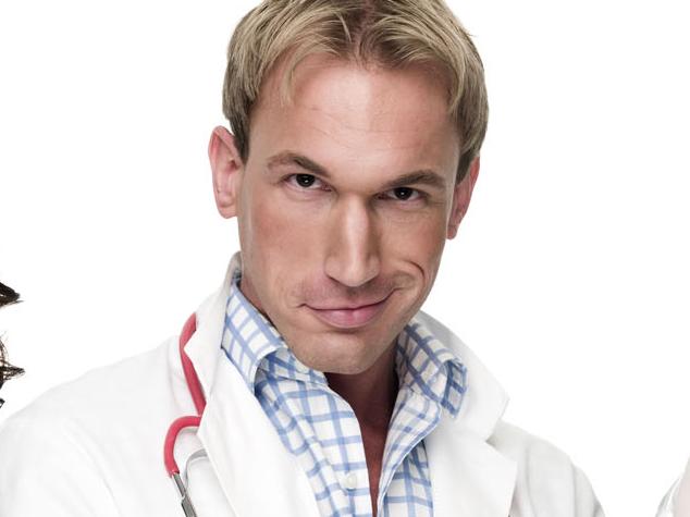 Dr Christian Jessen with Dawn Harper and Pixie McKenna from TV program 'Embarrassing Bodies'.