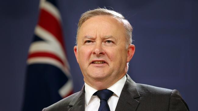 \Anthony Albanese. Picture: Richard Dobson