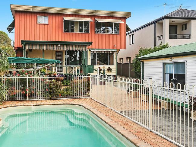 The Padstow Heights property includes a granny flat which has been converted into a studio.