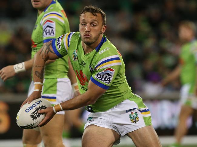 Josh Hodgson is Trent Copeland’s tip to outscore Canberra’s devastating backs. Picture Kym Smith