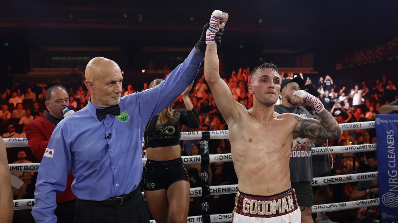 Sam Goodman remained undefeated. Pictures: No Limit Boxing/Gregg Porteous