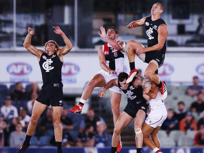 Liam Jones (right) looks like reaching the lofty heights of 2017. Pic: Getty Images