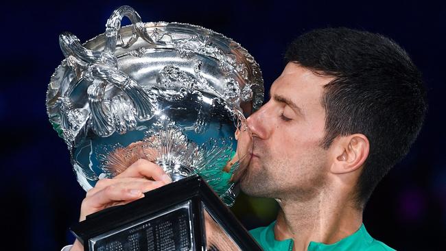 Novak Djokovic is a 10-time Australian Open champion. (Photo by William WEST / AFP)