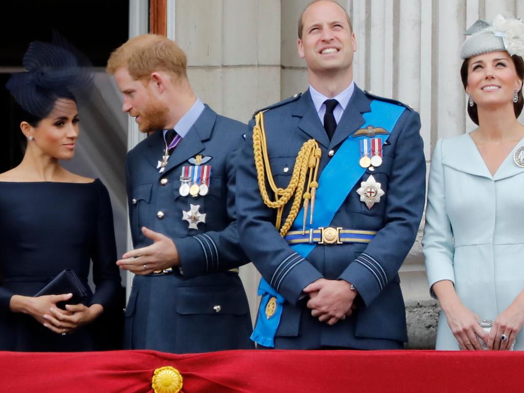 A rift between the brothers and the decision to split the charity meant claims of there being a “fab four” never really came to fruition. Picture: Tolga AKMEN / AFP.