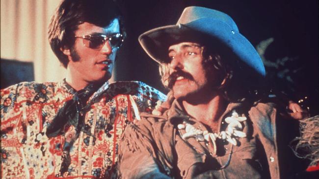 Dennis Hopper and Peter Fonda in Easy Rider. Picture: supplied