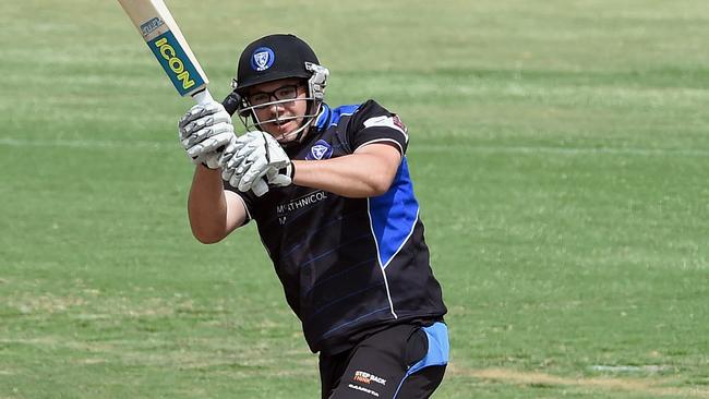 Elias Karageorgiou during his time in Premier Cricket. Picture: Andy Brownbill