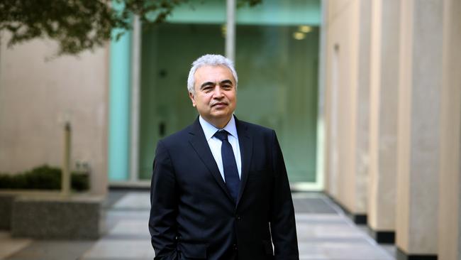 Executive director of the International Energy Agency Dr Fatih Birol.