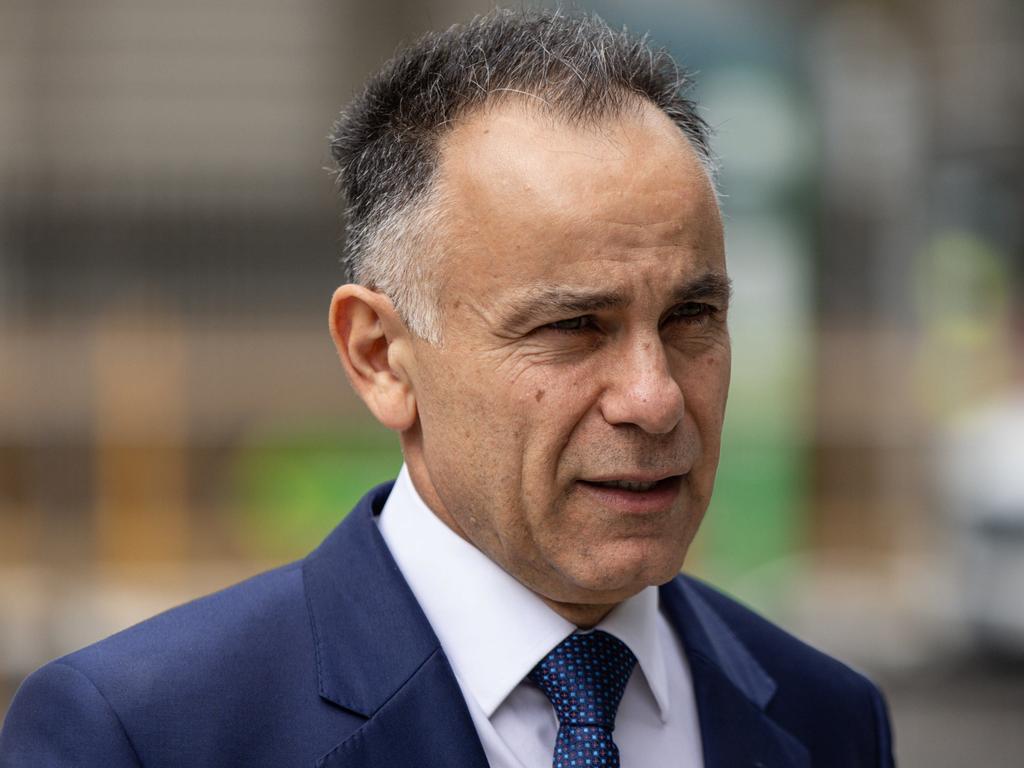 MELBOURNE, AUSTRALIA - NewsWire Photos - 4 OCTOBER 2024: Victorian Opposition leader John Pesutto arrives at the Federal Court of Australia. Picture: NewsWire / Diego Fedele