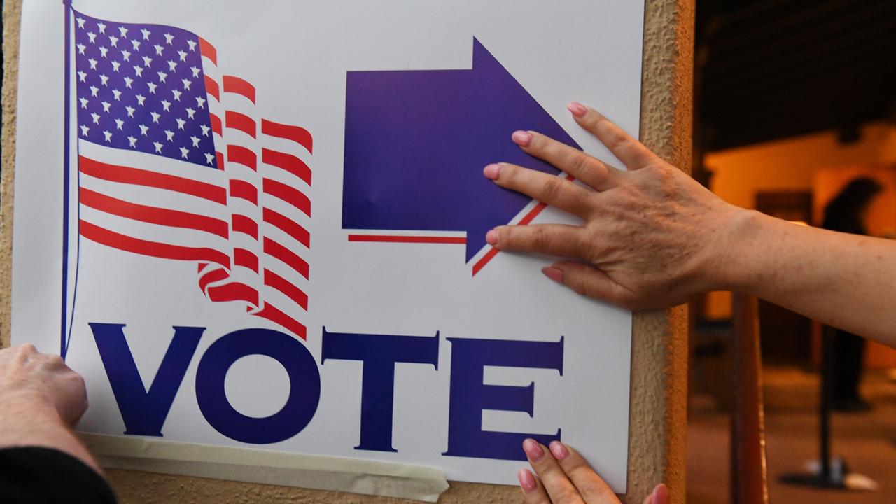 There is still huge debate over the prospect of making mail voting more accessible across the country. Picture: Robyn Beck/AFP