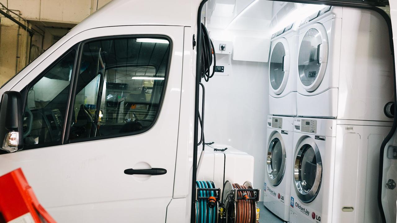 Orange Sky Australia: Free mobile laundry service launches in Cairns to ...