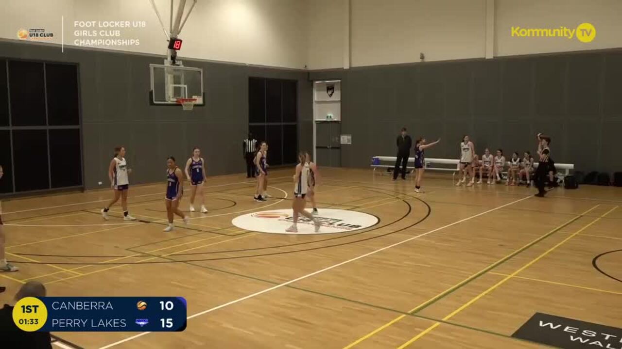 Replay: Canberra v Perry Lake Hawks (Girls) - 2024 BA Under-18 Club Championships Day 3