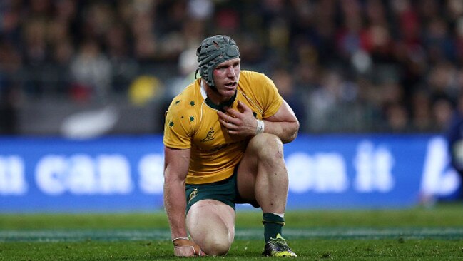 David Pocock was injured in the Wallabies win over Argentina