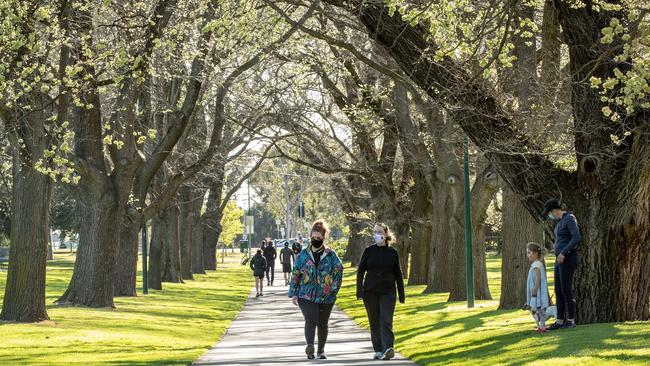 Melburnians’ movements are still heavily restricted by the lockdown. Photo by Darrian Traynor/Getty Images