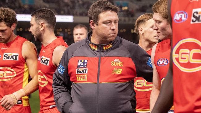 Stuart Dew was sacked as Gold Coast coach earlier this month. Picture: Getty Images