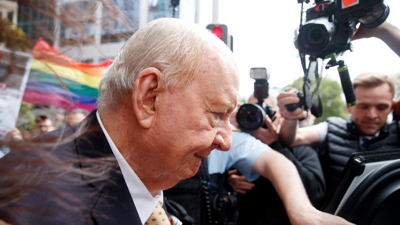 Alan Jones is expected to return to court on Tuesday. Picture: NewsWire / Nikki Short