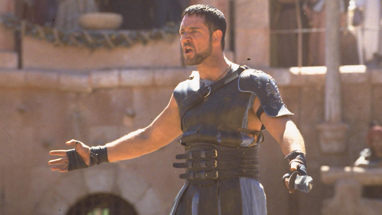 The movie that made Russell Crowe a megastar and Oscar winner. Picture: Supplied