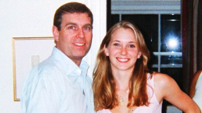 Prince Andrew and Virginia Guiffre, aged 17. Picture: Shutterstock