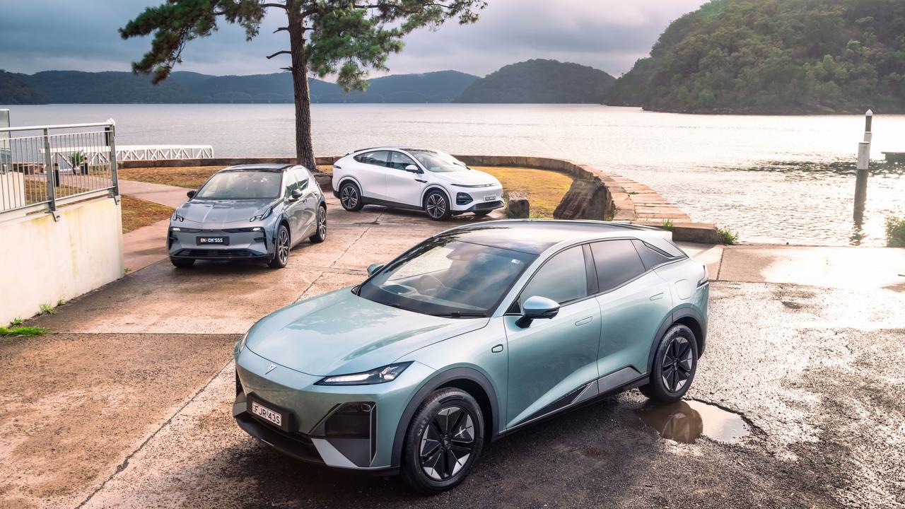Zeekr X, Deepal S07, XPeng G6 electric cars. Picture: Thomas Wielecki