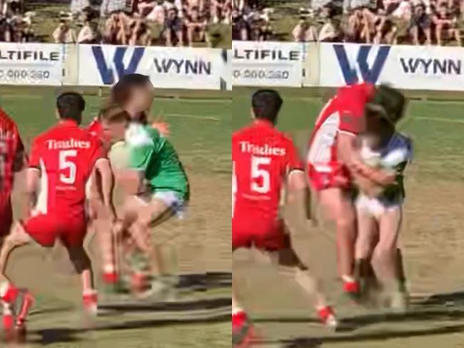 The NSWRL has been called to act over this tackle.